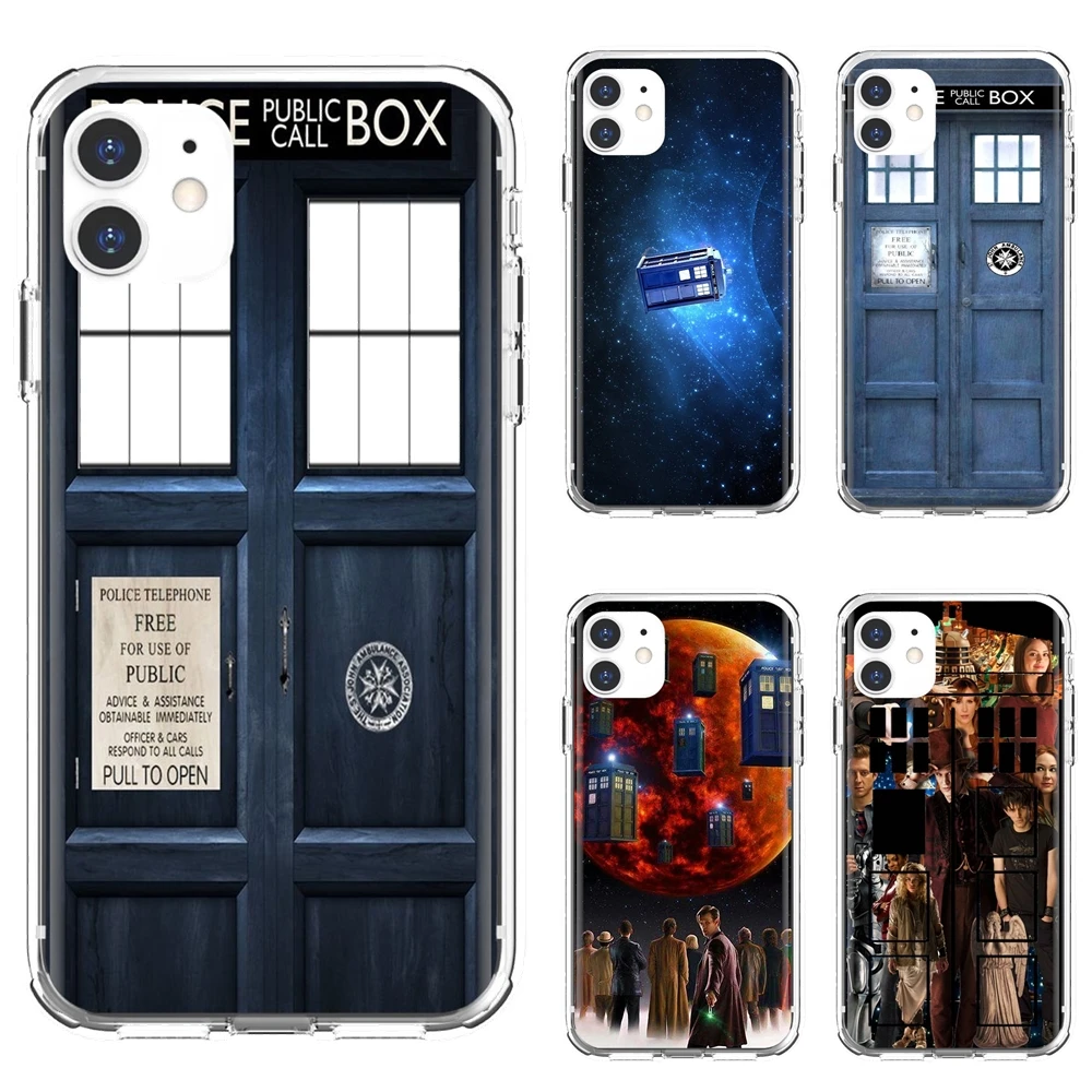 Tardis-Doctor-Dr-Who-Police-Box мягкие чехлы для iPod Touch iPhone 10 11 12 Pro 4S SE 5C 6 6S 7 8 X XR XS Plus Max 2020 |