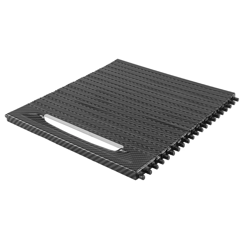 

Внутренняя Центральная панель автомобиля, крышка для роликовой шторки, подставка для чашки, скользящая шторка, аксессуары для BMW X5 X6 F15 F16 ...