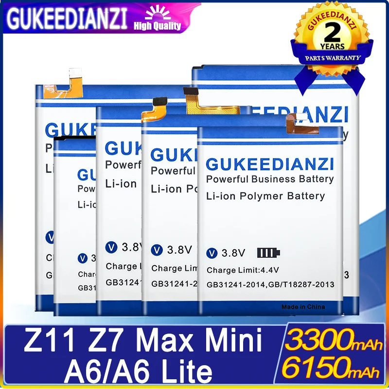 

Battery For ZTE Nubia Z11 Max mini NX531J/Q519T Blade X3 D2 A452/TWM AMAZING A5S/For ZTE Blade A520 A521/A6 A6020/A6 Lite A610