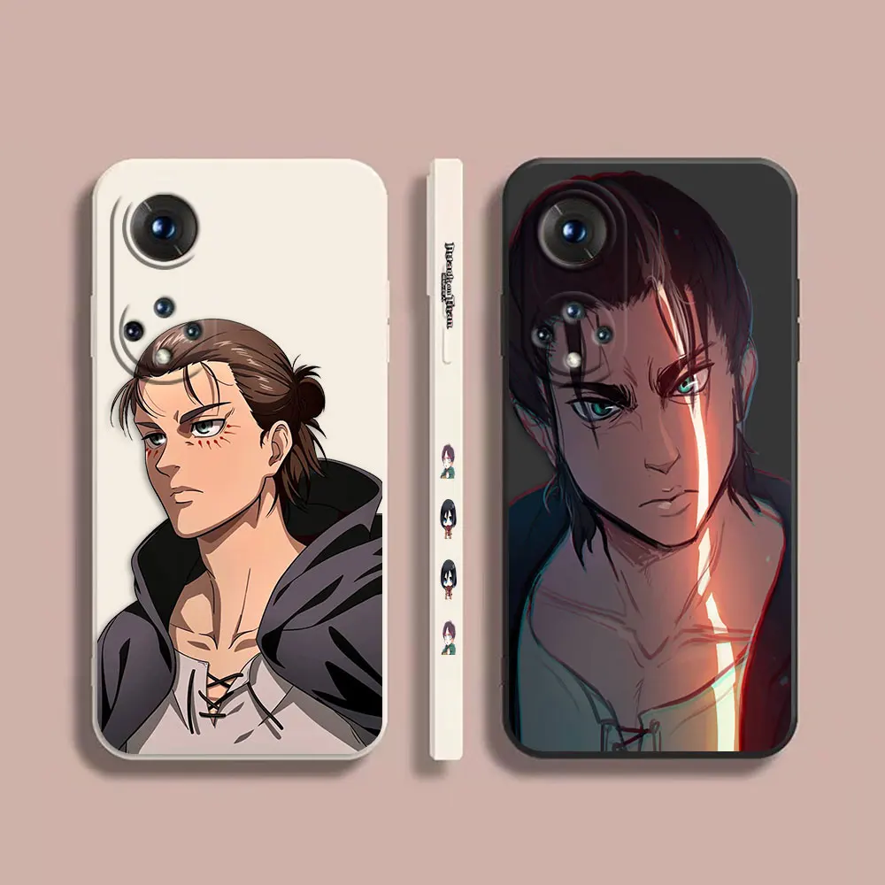 

Case For Honor 8X 9 10 20 30 30S 50 50 60 60 70 80 80 GT SE 5G PRO PLUS Case Funda Shell Capa Anime A-Attack O-On T-Titan E-Eren