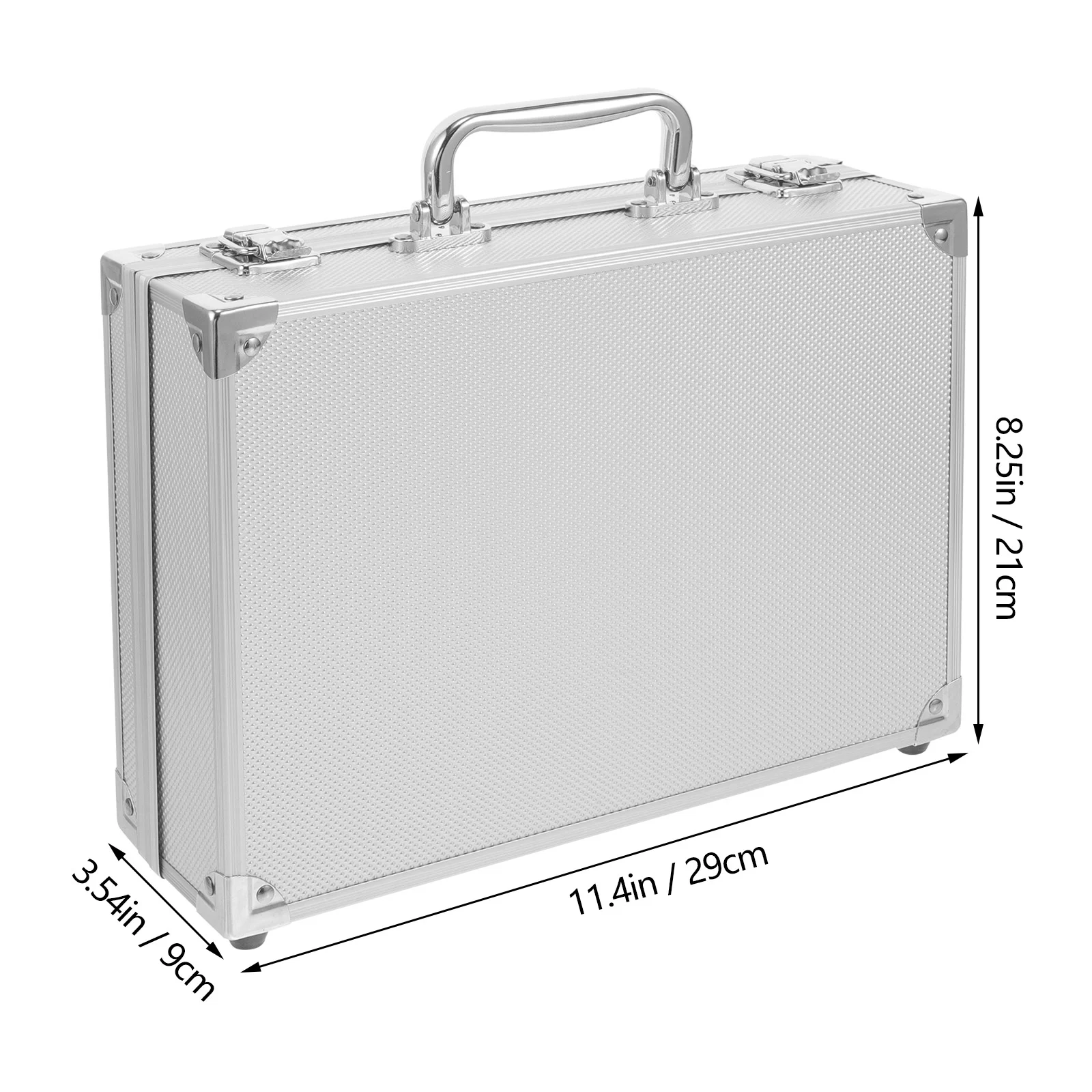 Ящик для инструментов звуковой карты алюминиевый чехол переноски металлический