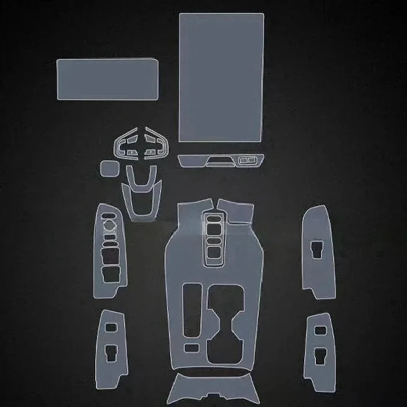 

Для Honda eNS1 2022-2023 дверь автомобиля, центральная консоль, медиа-приборная панель, навигация, ТПУ, защитная пленка от царапин, автомобильные аксессуары