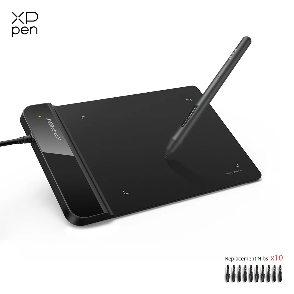 XPPen G430S планшет для рисования 4x3 дюймов графический цифровой 8192 уровень мини OSU