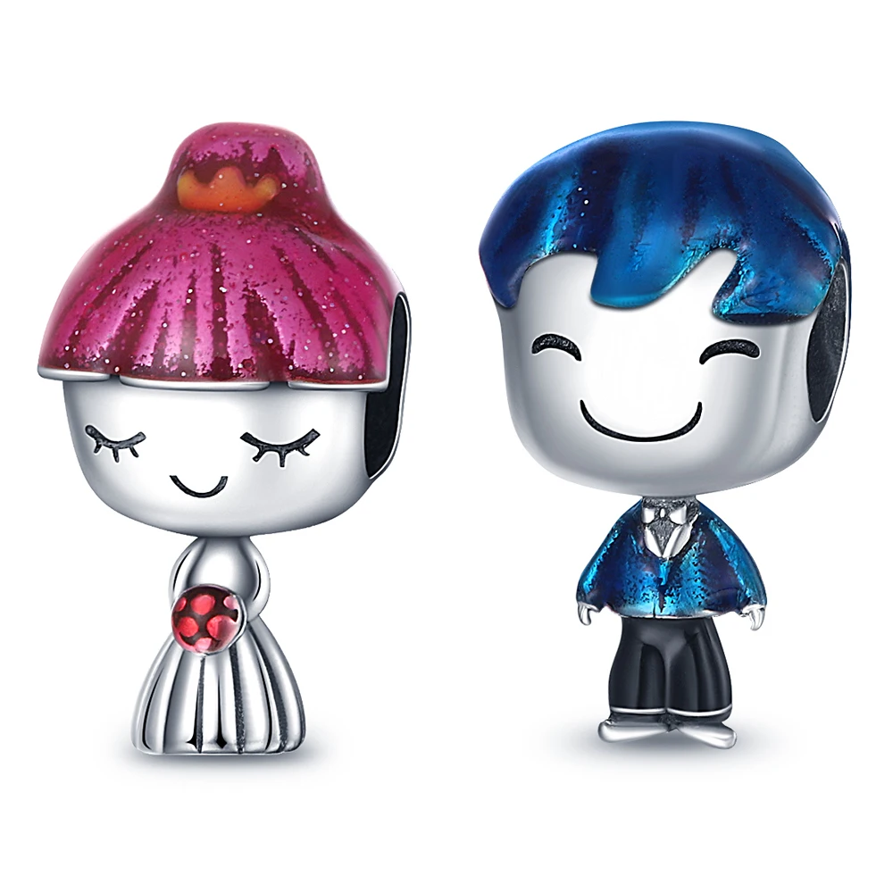 

Бусины-шармы для браслета, серебро 925 пробы