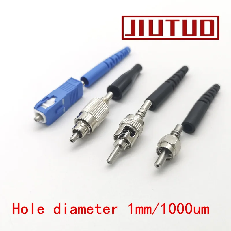 1PCS SMA905 SMA ST FC SC 1mm 980/1000um Plastic optical fiber connector Server | Connectors