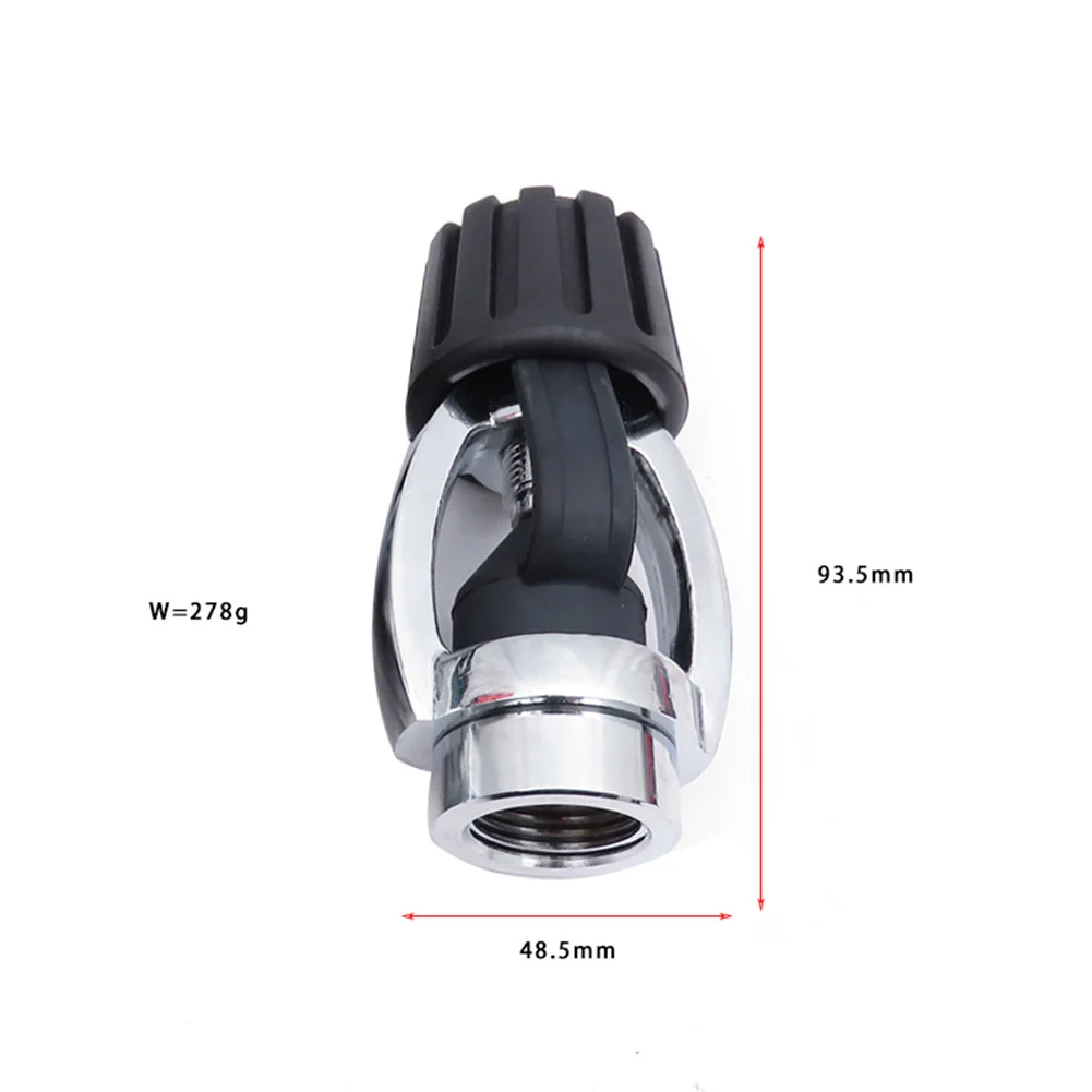 

Din To Yoke Adapter Practical 1pcs 93.5x 48.5mm Accessories Chrome Plated Brass For Din First Stage High Quality