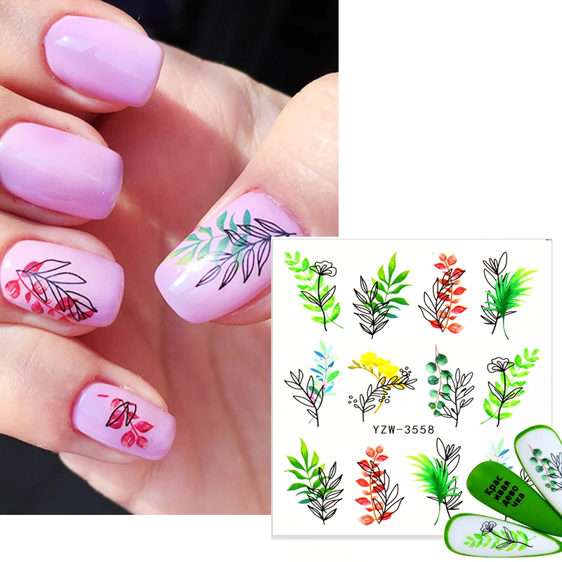 2022 Новое поступление ABC наклейки с буквами для дизайна ногтей английский старый