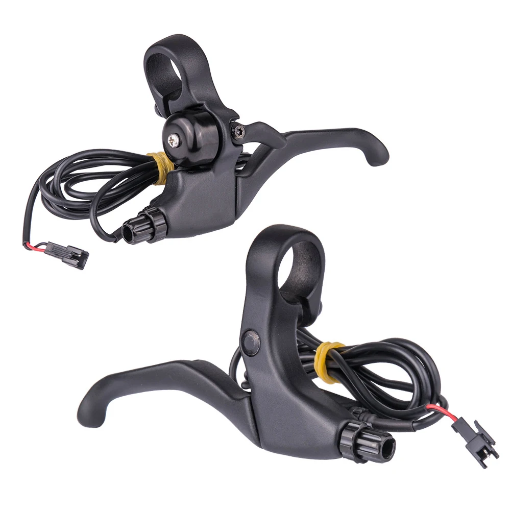

Brake Lever Handle Universal Outdoor Cycling Easy Install Electric Bicycle Durable Aluminum Alloy With Bell Ergonomic Left Right