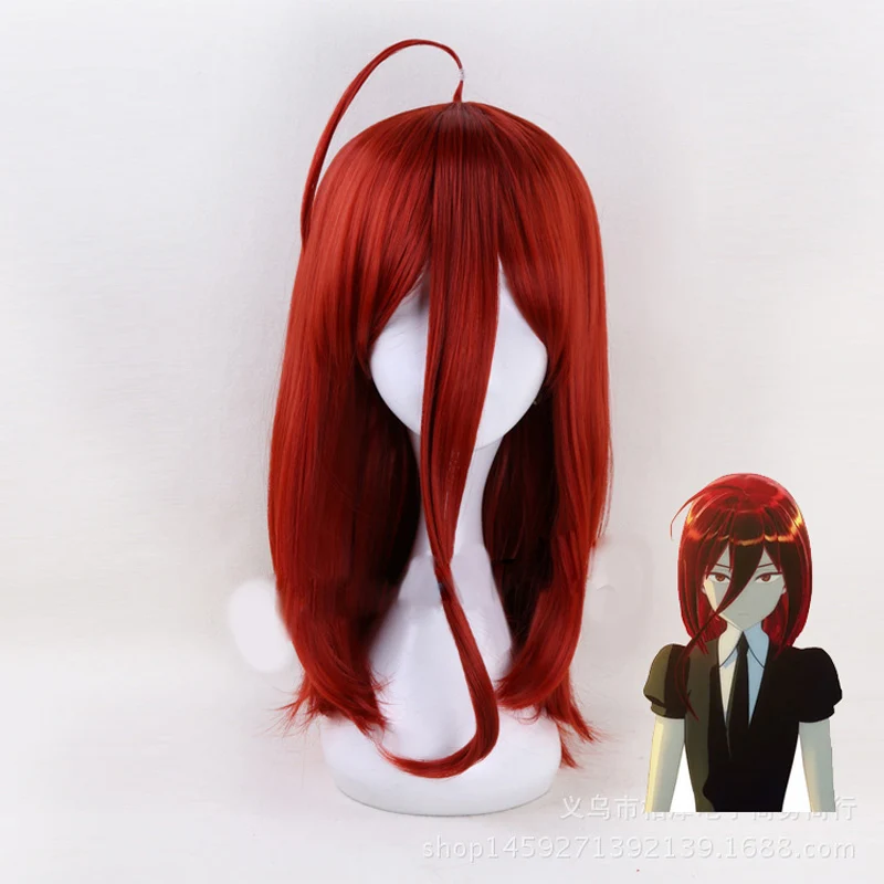 

Anime Land of the Lustrous Cinnabar Wig Cosplay Costume Houseki no Kuni Women Synthetic Hair Halloween Party Role Play Wigs