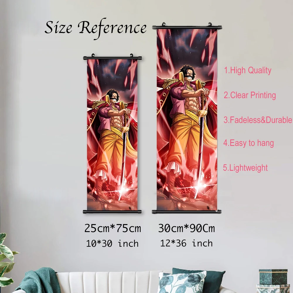 ONE PIECE Monkey D Dragon постер на холсте