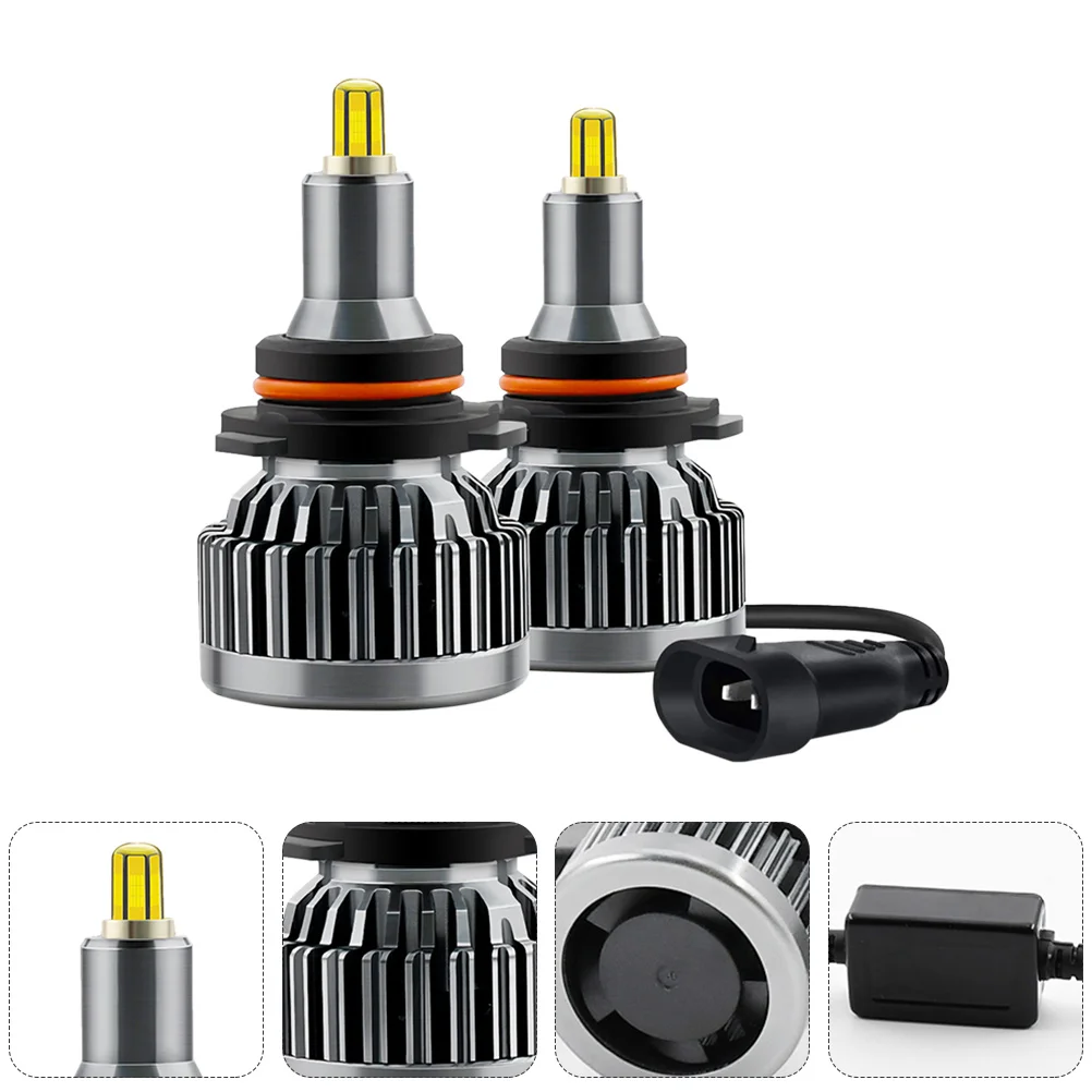 

1 Pair Automotive LED Headlamp Bulb Car Spotlight Headlight Auto Conversion Lamp Car Spotlight Headlamp Car LED Headlight Bulbs