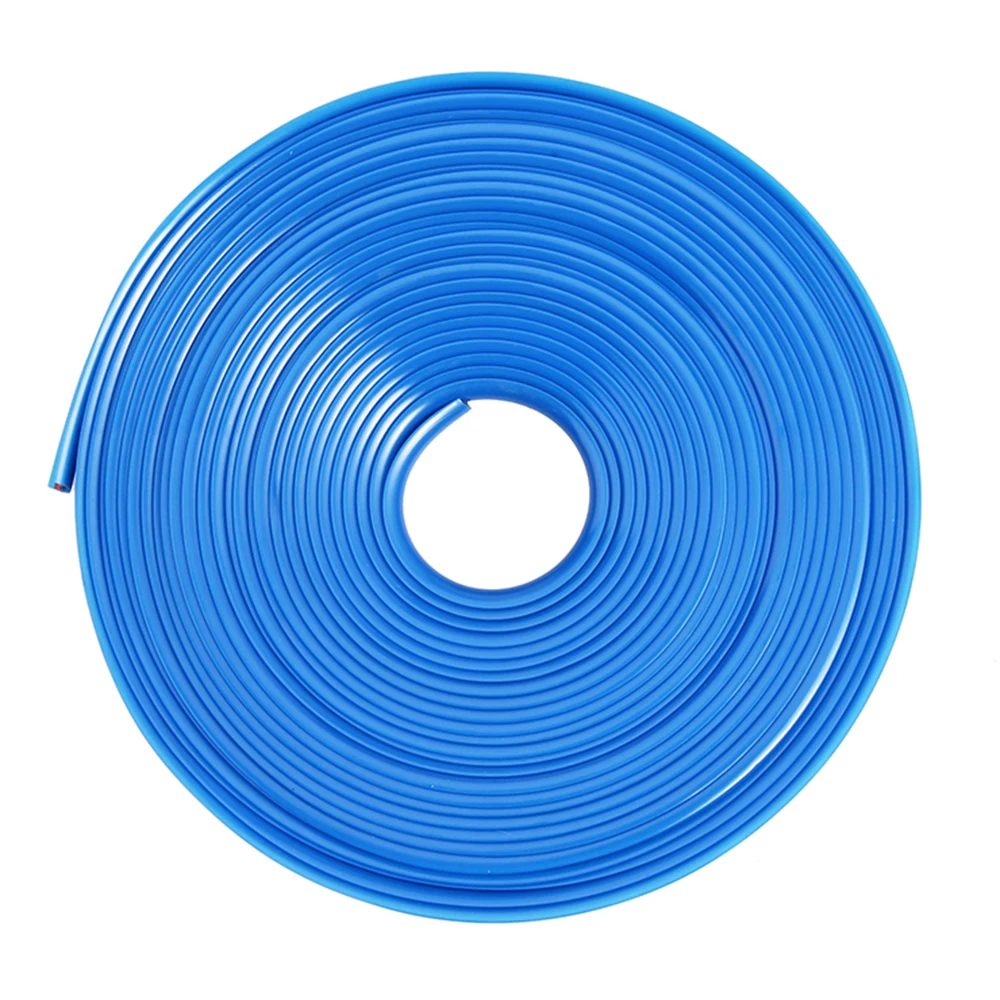 

8-метровые лезвия обода автомобиля, защитная линия, защита шин, декоративная полоса, резиновая молдинговая отделка, больше цветов, наклейка для автомобиля