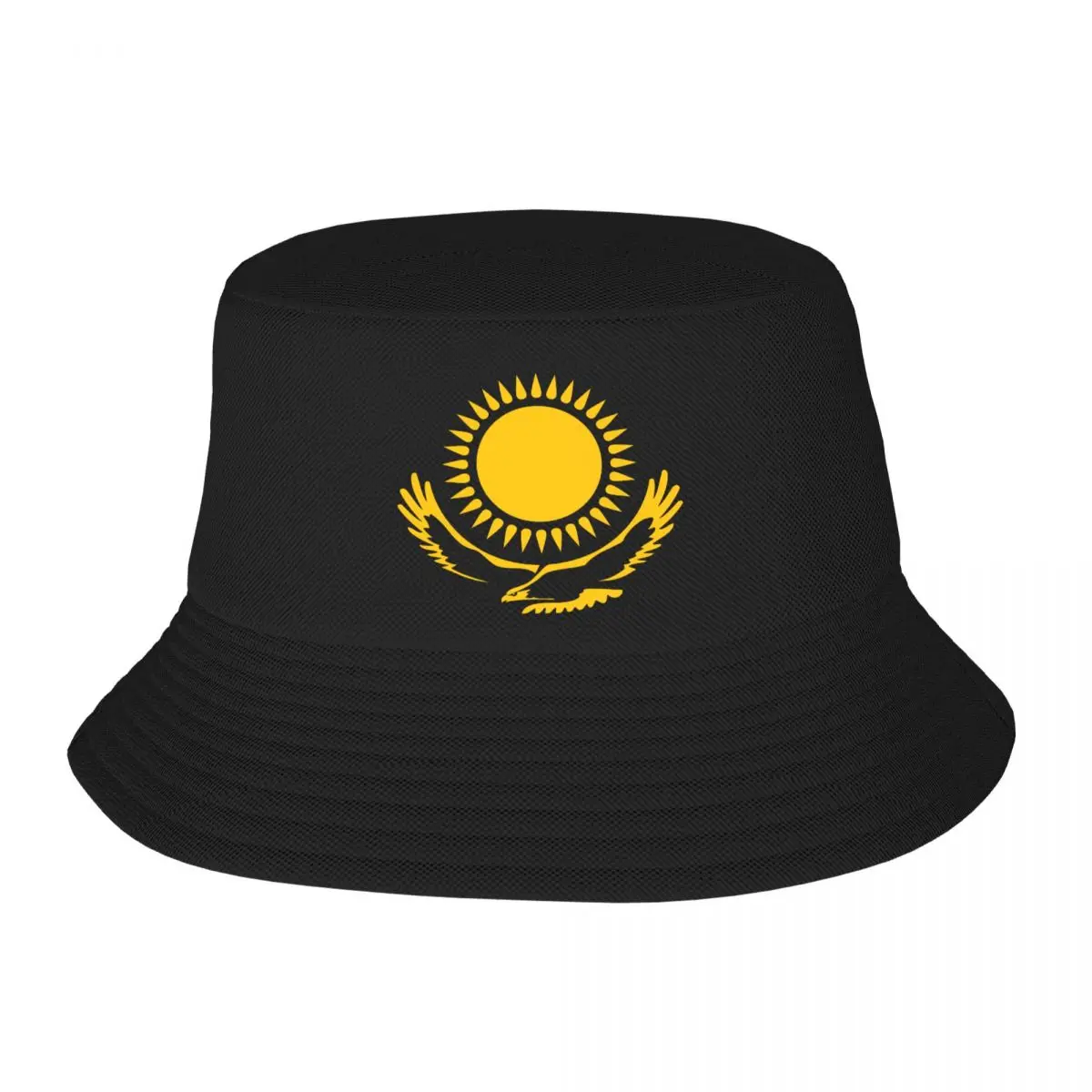 

Kazakhstan Flags Spring Reversible Bob Bucket Hats Cotton Fisherman Caps Girl Boy Outdoor Sport Chapeau Bob Hat