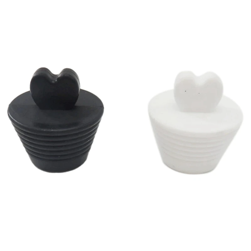 

2PCS Silicone Bathtub Drain Plugs For 1-1/8 Inch To 1-3/4 Inch Shower Bath Tub And Bathroom Sink Drains