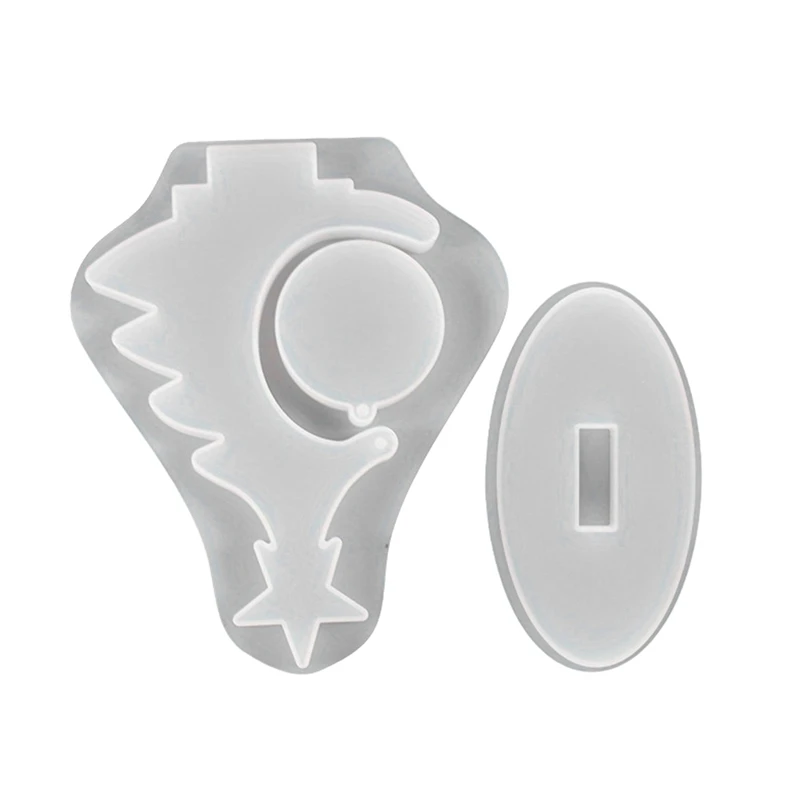 

DIY рождественская елка фоторамка силиконовая форма для ручной работы Decoraton рождественские формы с кристаллами