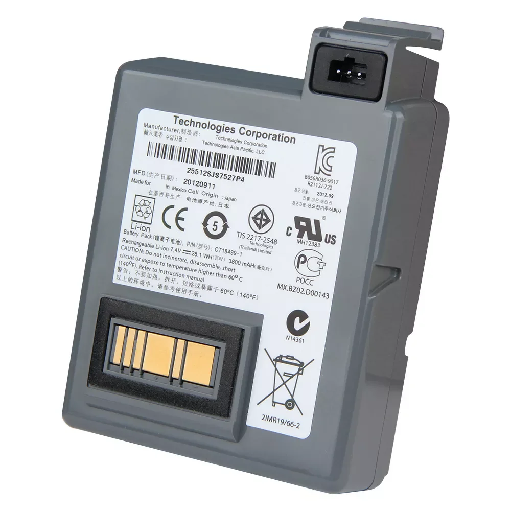 

2023New Original Replacement Battery For Zebra P4T CT18499-1 Genuine Battery 3800mAh