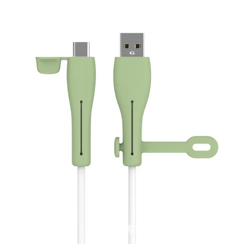 Фото Защитная пленка USB-кабеля типа C для Apple AtoL 20 Вт для Android Type C ATC Microusb USB-кабель Защитный чехол Чехол №5