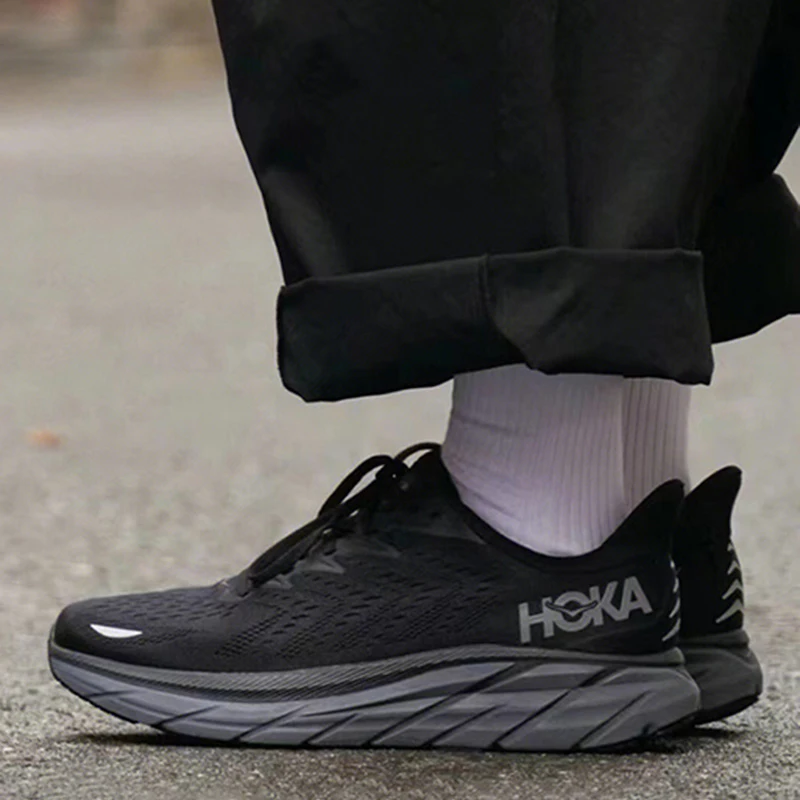 HOKA Clifton 8 Men Sneakers Cushioning Wear Resisting Sports Running Shoes Mesh Breathable Outdoor Marathon Light Training Shoes