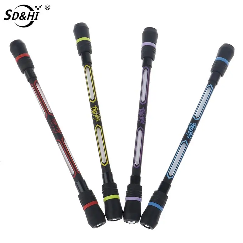 

1 шт. Вращающаяся ручка, креативная вращающаяся гелевая ручка для игр, рандомная игрушка, удобная ручка для спиннинга