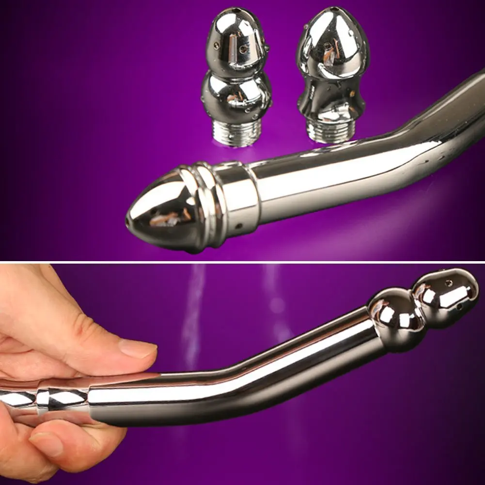 Портативный Металлический Распылитель Для Биде С 3 Сменными Головками Чистки