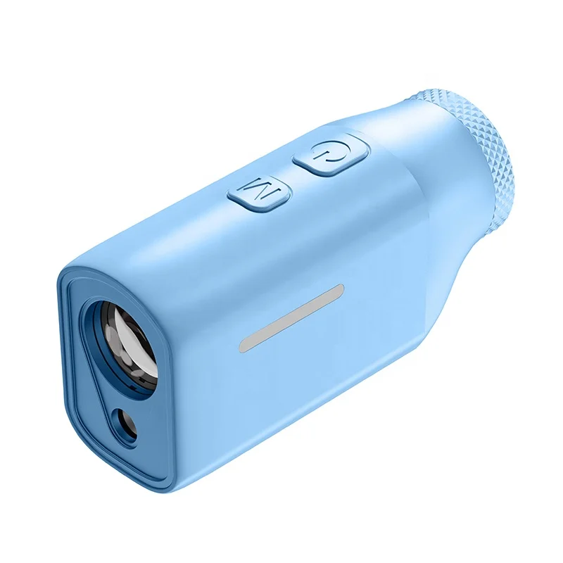 Компактный размер HD 650-ярдовый лазерный дальномер для охоты и гольфа с магнитной