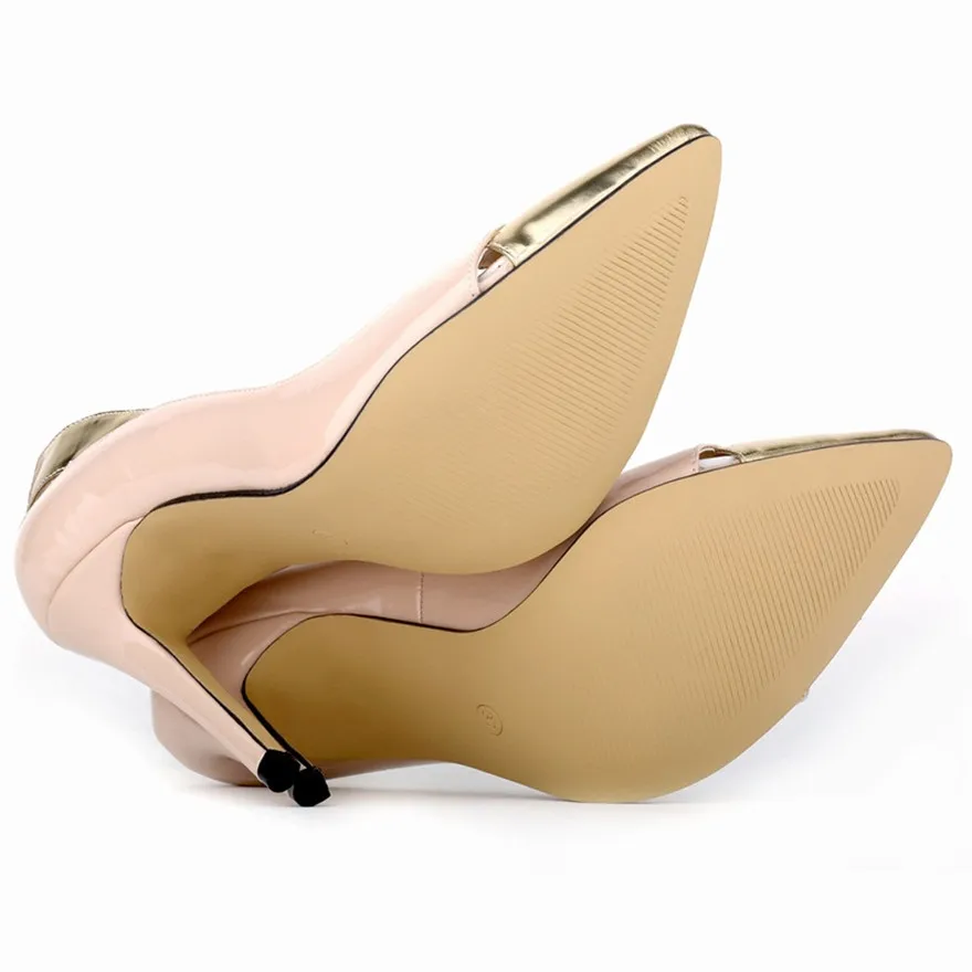 Размер 35–42 модные разноцветные женские туфли-лодочки из лакированной кожи