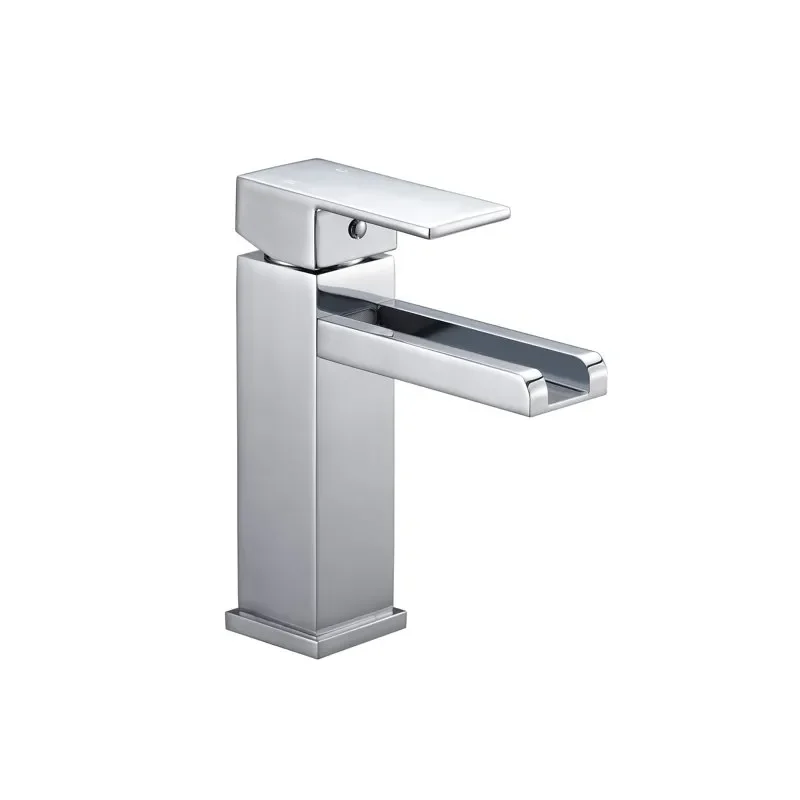

Good Quality Durable Traditional One Hole Bathroom Faucet in Chrome, Perfect for Traditional Style.