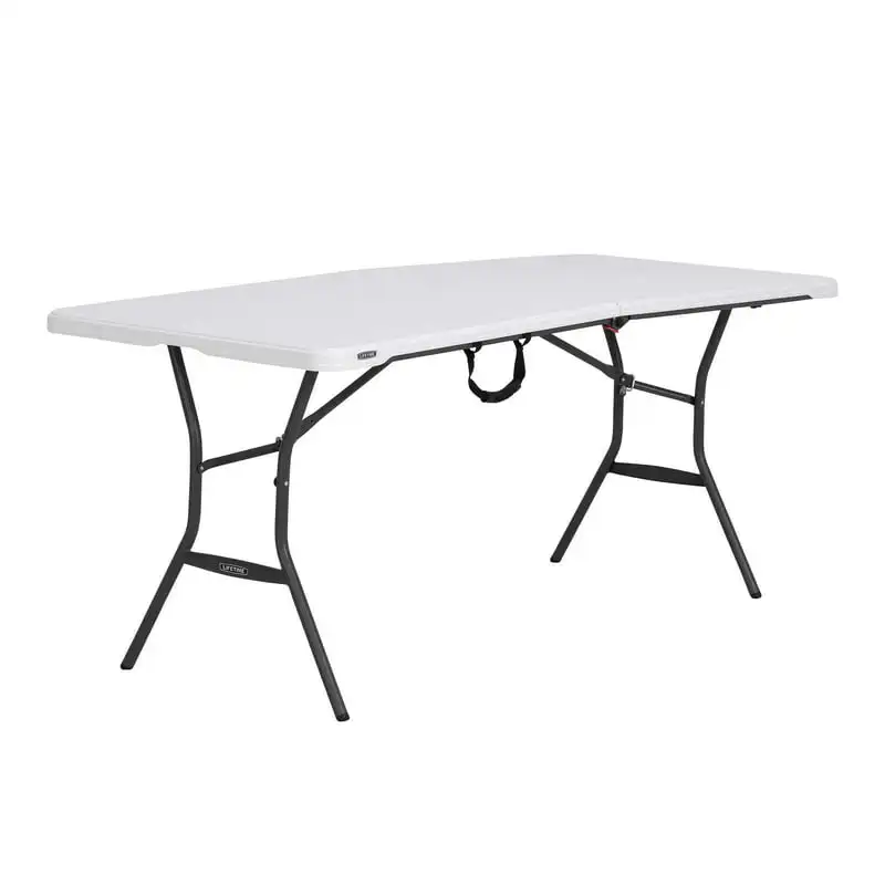 

Fold-In-Half Table, Light Commercial, White (280857)