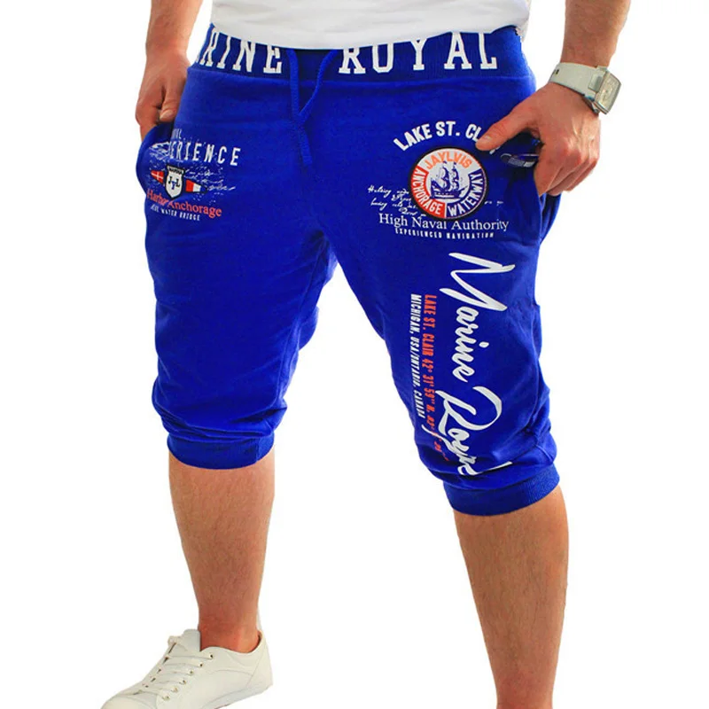 NEW 2022 Fashion Summer Casual Hip Hop Streetwear Sweatpants Track Pants Calf-Length Pants Digital Printing Pantalon Homme