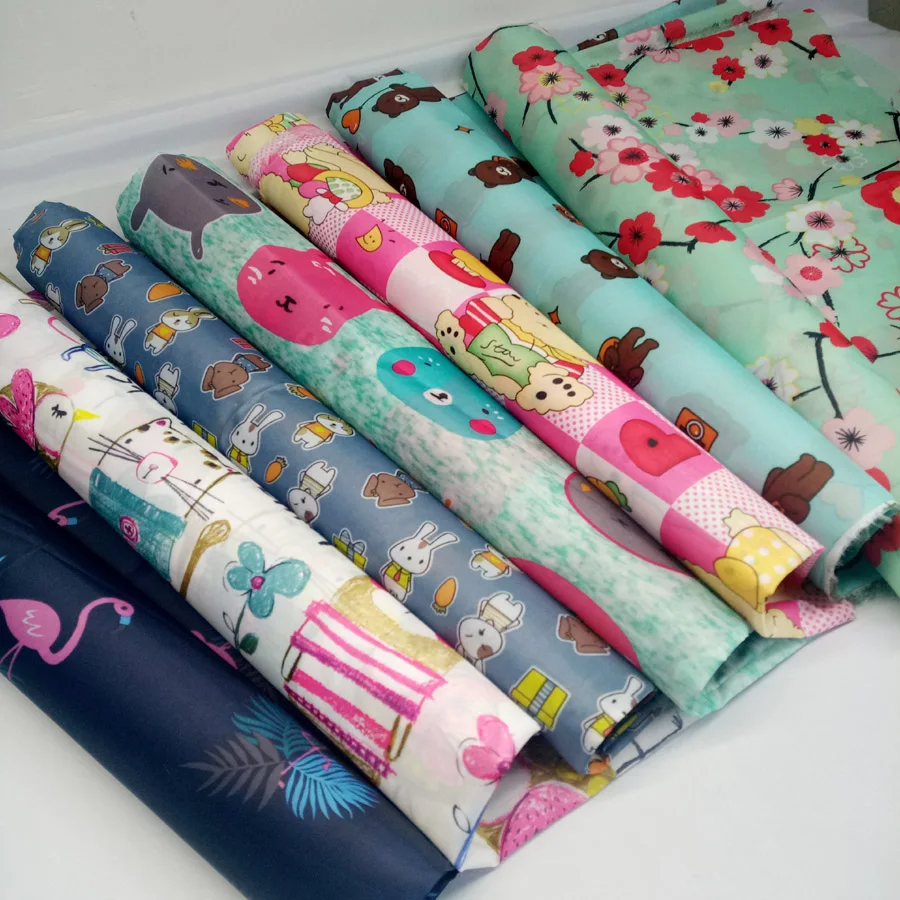 

Polyester Waterproof fabric washable 190T light fabric for kite fabric. umbrella raincoat cloth