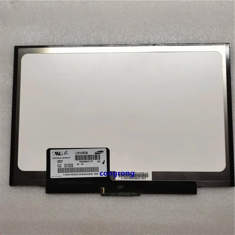 14,1-дюймовый светодиодный ЖК-экран LTN141BT08 LT141DEQ8B00 A + матрица дисплея ноутбука для Lenovo IBM ThinkPad T400S T410s T410si (art.: 3920cd93aae82) - 3920cd93aae82