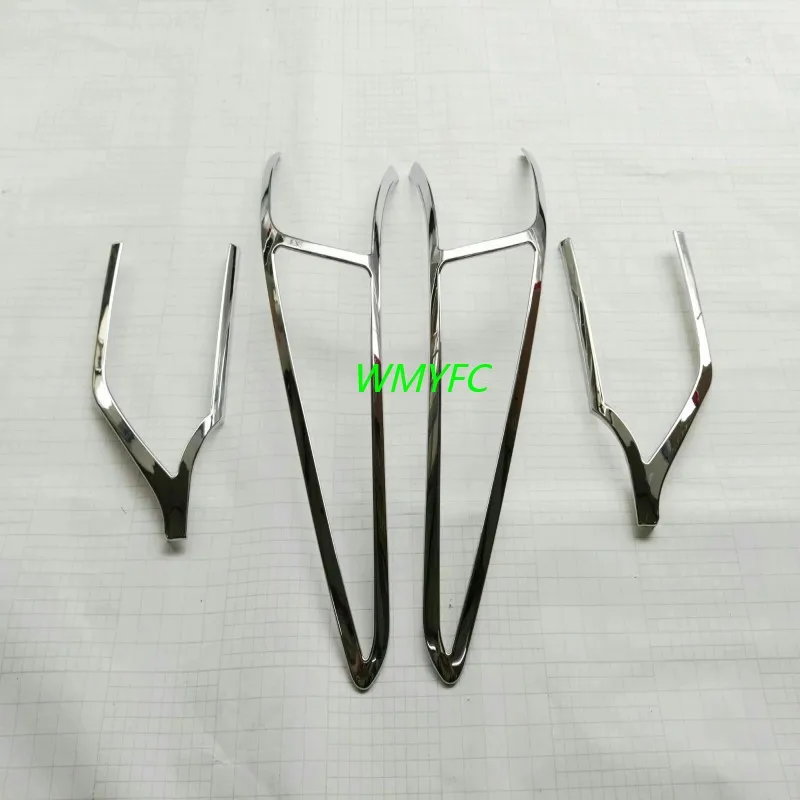 

ABS Chrome Exterior Rear Light Lamp Taillight Cover Decoration Frame Trim Decoration For KIA Sportag KX5 QL 2016 2017 2018 4Pcs
