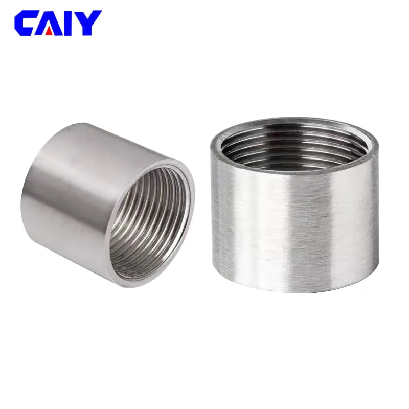 

304 stainless steel 1/8 "1/4" 1/2 "3/8" 3/4 "1" 1-1/4 "1-1/2" BSP internal threaded pipe fittings water gas conversion joint
