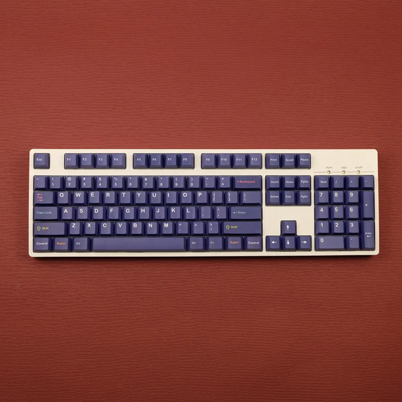 Набор клавиш GMK Serenity для механической клавиатуры вишневый профиль PBT