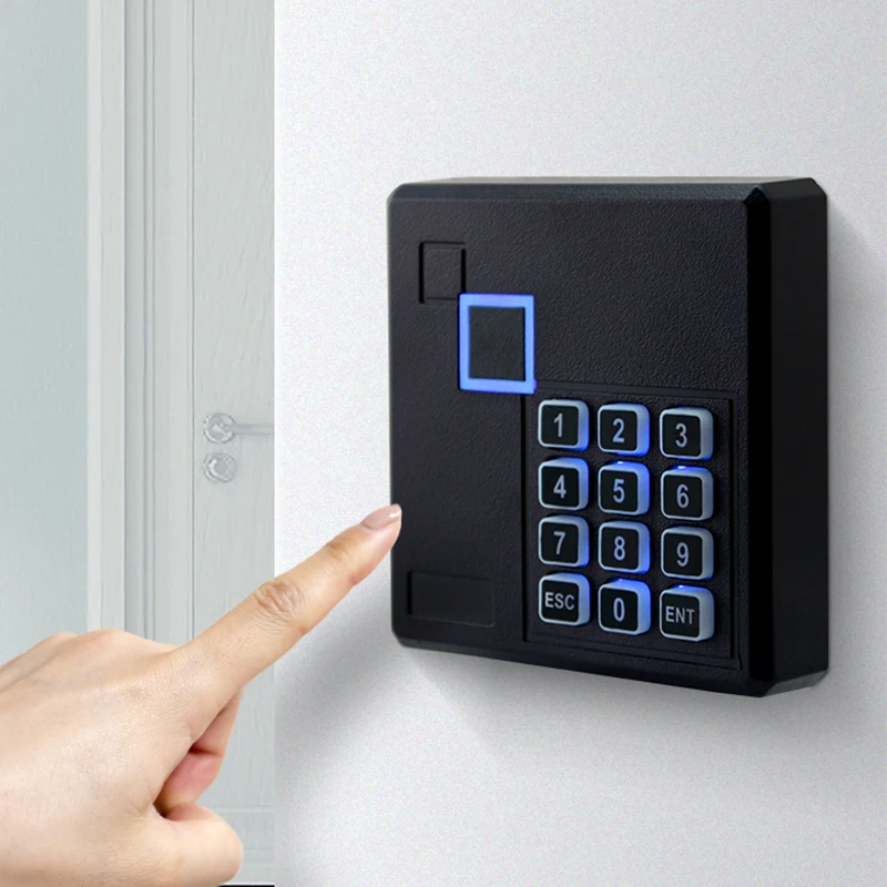 Устройство считывания карт доступа к кнопке пароля для мигания