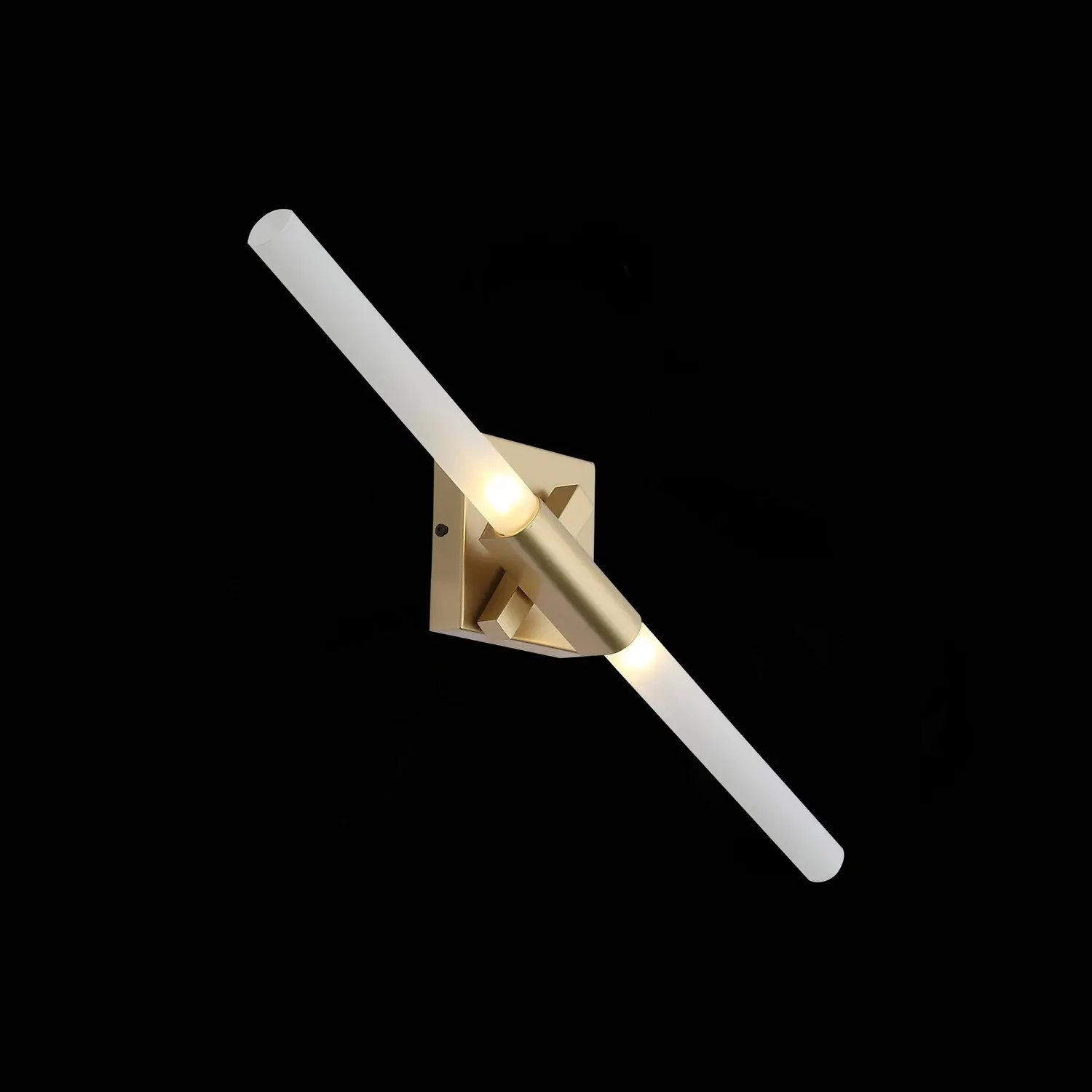 SL947.201.02 Светильник для стенной подсветки Wall St-Luce Golden/White G9 2*3W для освещения интерьера дома, украшения стенных ламп-подсвечников.