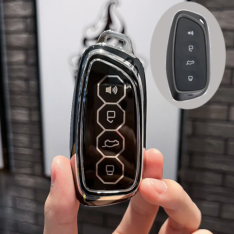 

Чехол для автомобильного ключа из ТПУ для Great Wall Haval H6 2024 H9 2024 H2 M6 Cool Dog Plus Owl Dragon MAX F7 F7X F7H H8 H3 Автомобильные аксессуары