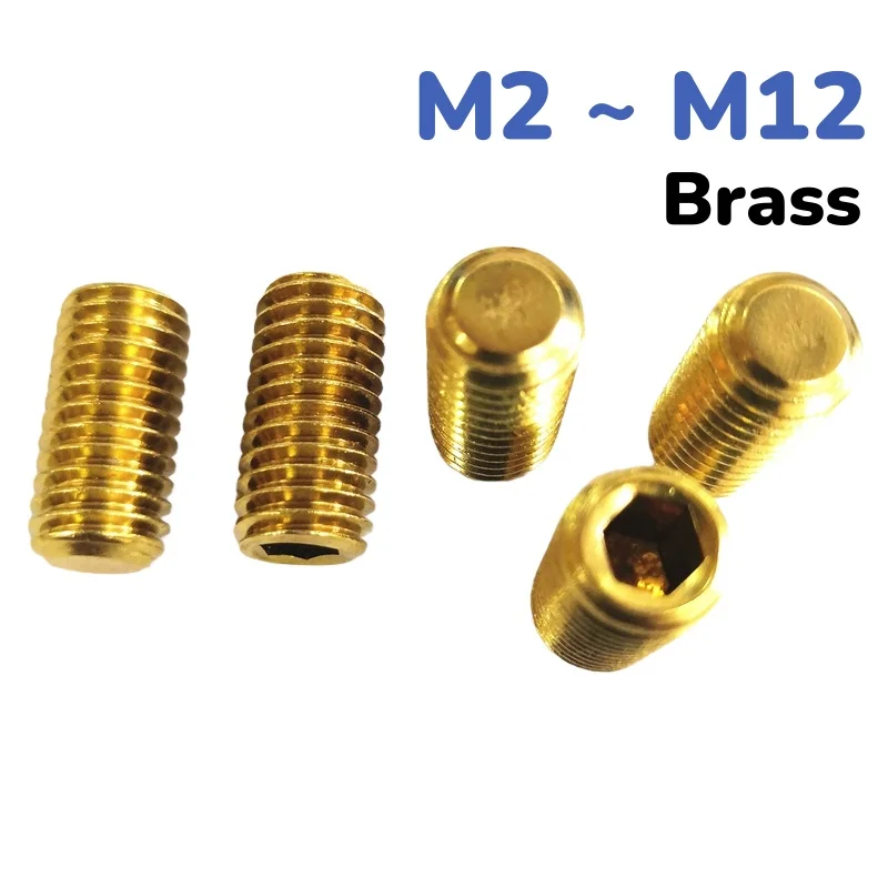 

Латунные винты без головки M2-M12