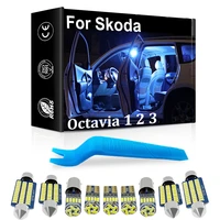 vehicle canbus interior led light for skoda octavia 1 2 3 mk1 mk2 mk3 rs a5 a7 1u 1u2 1z 1z3 5e3 combi indoor lamp auto parts