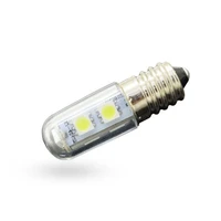 high quality 1x mini e14 1w 7 led 5050 naturewarm white refrigerator light bulb lamp 220v