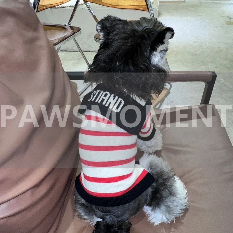

Хлопковое пальто в полоску для французского бульдога одежда для домашних собак для маленьких собак Одежда для домашних животных Чихуахуа т...