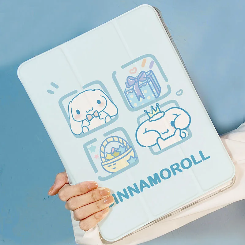 Sanrio Cinnamonroll Hello Kitty iPad Air 2021 Чехол Air 4 силиконовый защитный чехол для iPad Pro Mini 6 10,2 дюйма 8th мягкий чехол