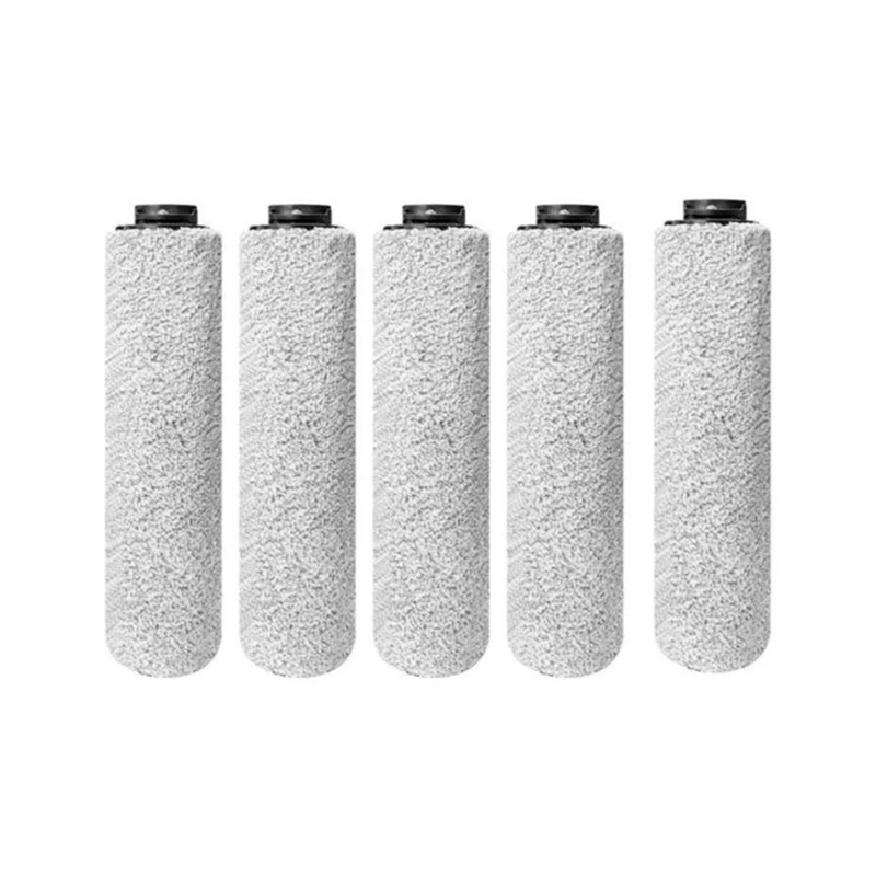

5PCS Roller Brush For TINECO FLOOR ONE Steam Cordless Wet Dry Floor Washer Handheld Vacuum Cleaner Spare Parts Accessories