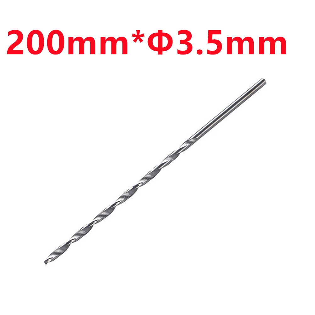 

Удлиненные сверла из быстрорежущей стали, длина 160-200 мм, диаметр 1,5-5,5 мм, сверло из высокоскоростной стали для металла, дерева, алюминия, сверлильные инструменты