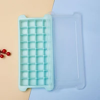 ice tray silicone ice hockey honeycomb ice cubes ice cream ice box with lid 36 grids ice maker ice cube mold silicone mold