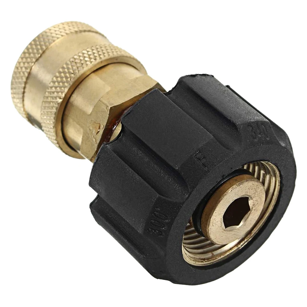 Резьбовая насадка для мойки высокого давления машина пеной M22 БЫСТРОРАЗЪЕМНАЯ