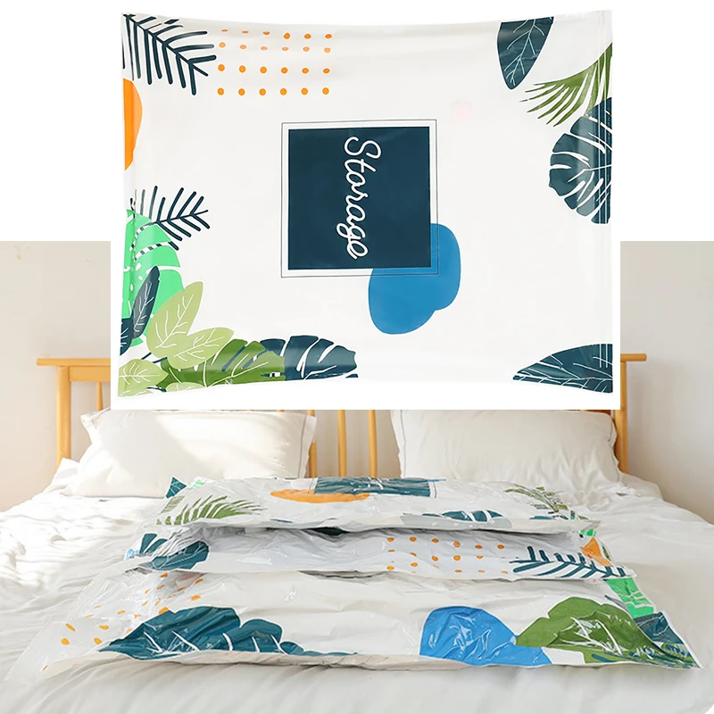 Вакуумный упаковщик для хранения одежды покрывал и одеял