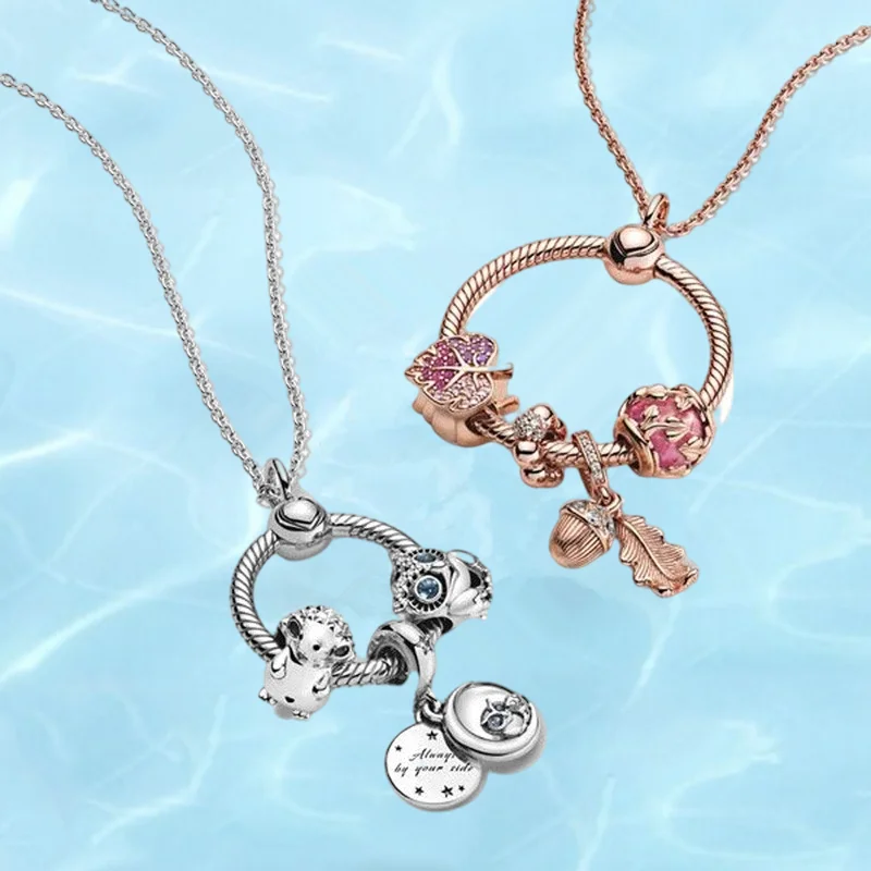 Кулон женский из серебра 925 пробы с розовым камнем |