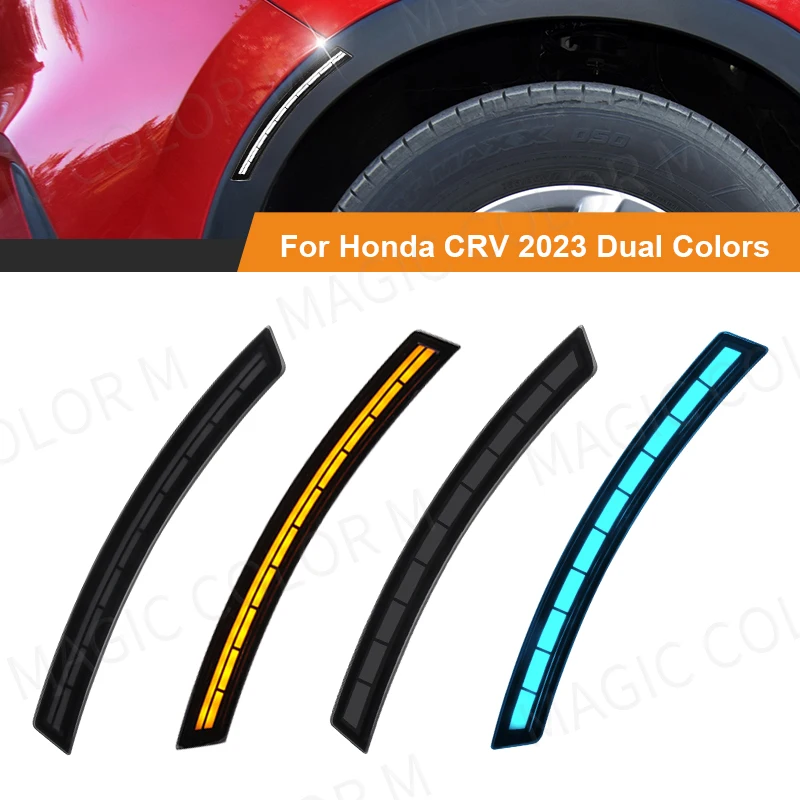 Автомобильное переднее колесо для Honda CRV 2023 2024 3 функции светодиодные боковые