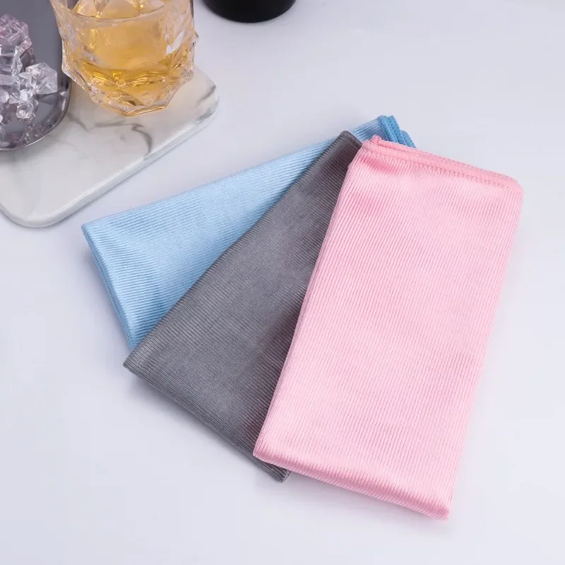 

Microfiber Glass Cleaning Towel No Trace No Lint Rag Mirror Cleaning Cloth Cleaning Towe Wipe Glass Cloth